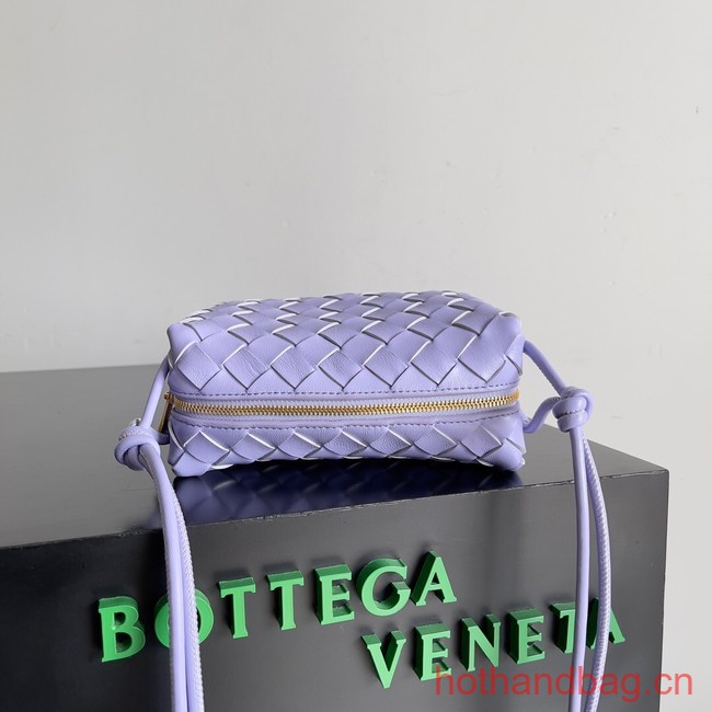 Bottega Veneta Mini Loop Camera Bag 723547 Oyster