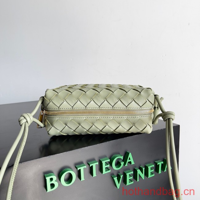 Bottega Veneta Mini Loop Camera Bag 723547 green