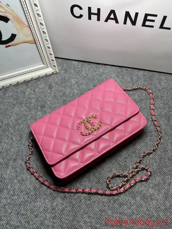 Chanel WALLET ON CHAIN AP1794 pink