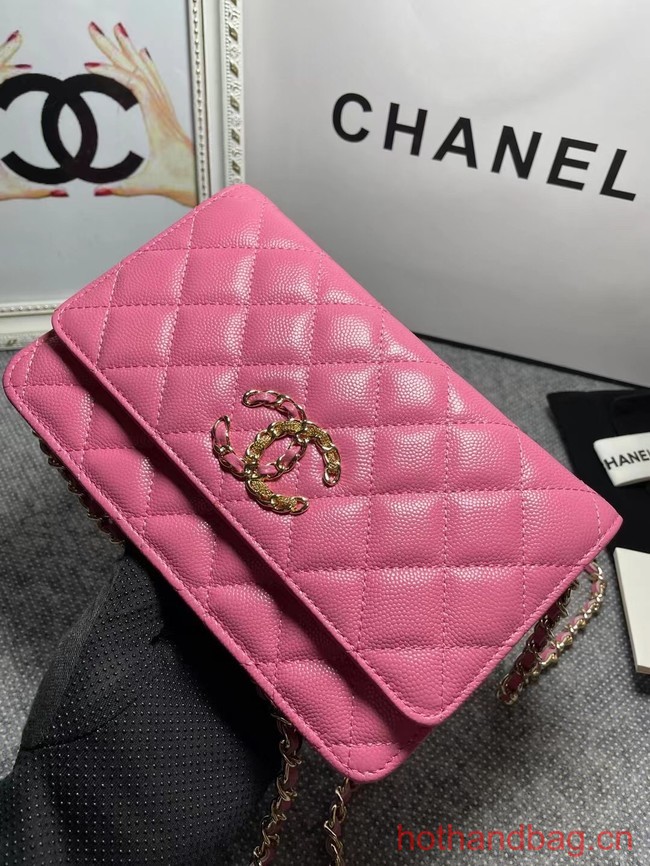 Chanel WALLET ON CHAIN AP1794 pink