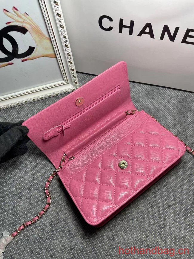 Chanel WALLET ON CHAIN AP1794 pink