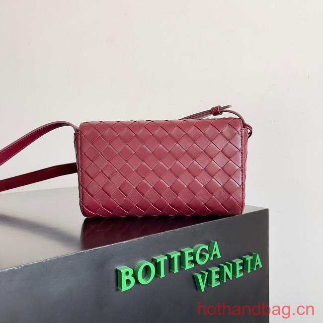 Bottega Veneta Mini Andiamo Cross-Body Bag 755545 Barolo