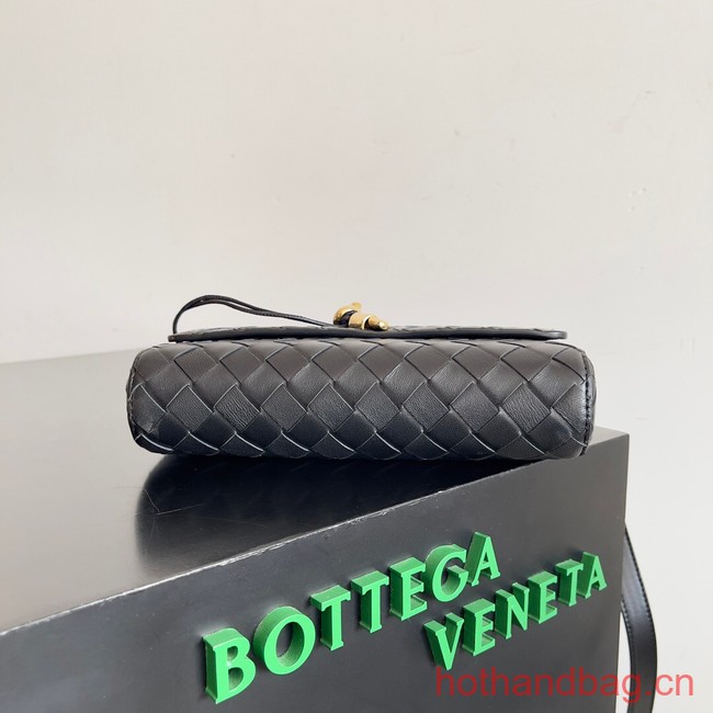 Bottega Veneta Mini Andiamo Cross-Body Bag 755545 black