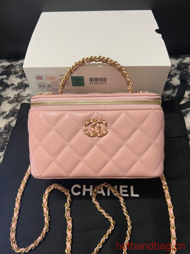 CHANEL CLUTCH WITH CHAIN AP3747 pink