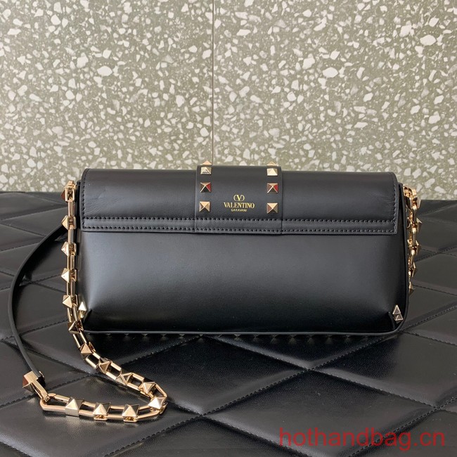 VALENTINO Rockstud 23 smooth calfskin bag 0M77Q black