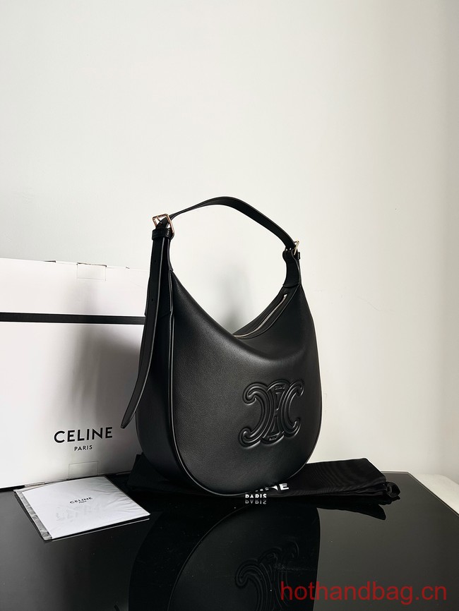 Celine HELOISE BAG IN SUPPLE CALFSKIN 114713 black