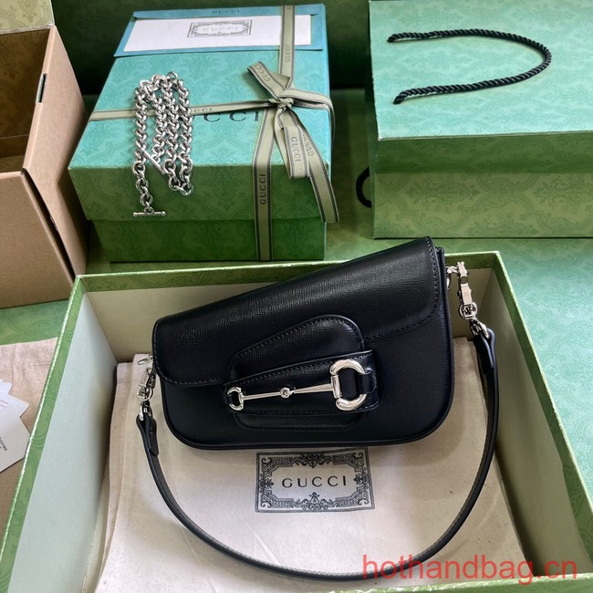 GUCCI HORSEBIT 1955 MINI SHOULDER BAG 774209 black