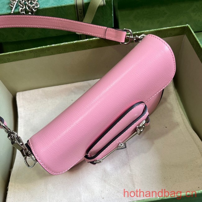 GUCCI HORSEBIT 1955 MINI SHOULDER BAG 774209 pink