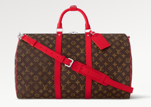 Louis Vuitton Keepall Bandouliere 50 M46769 red