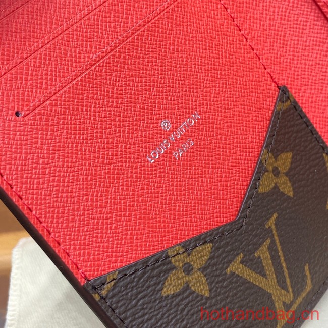 Louis Vuitton Passport Cover M82862 red