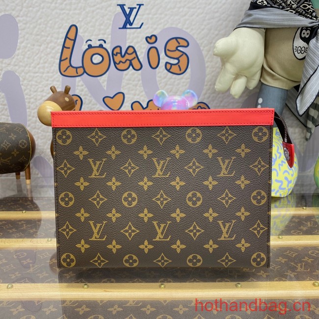 Louis Vuitton Pochette Voyage MM M82857 red