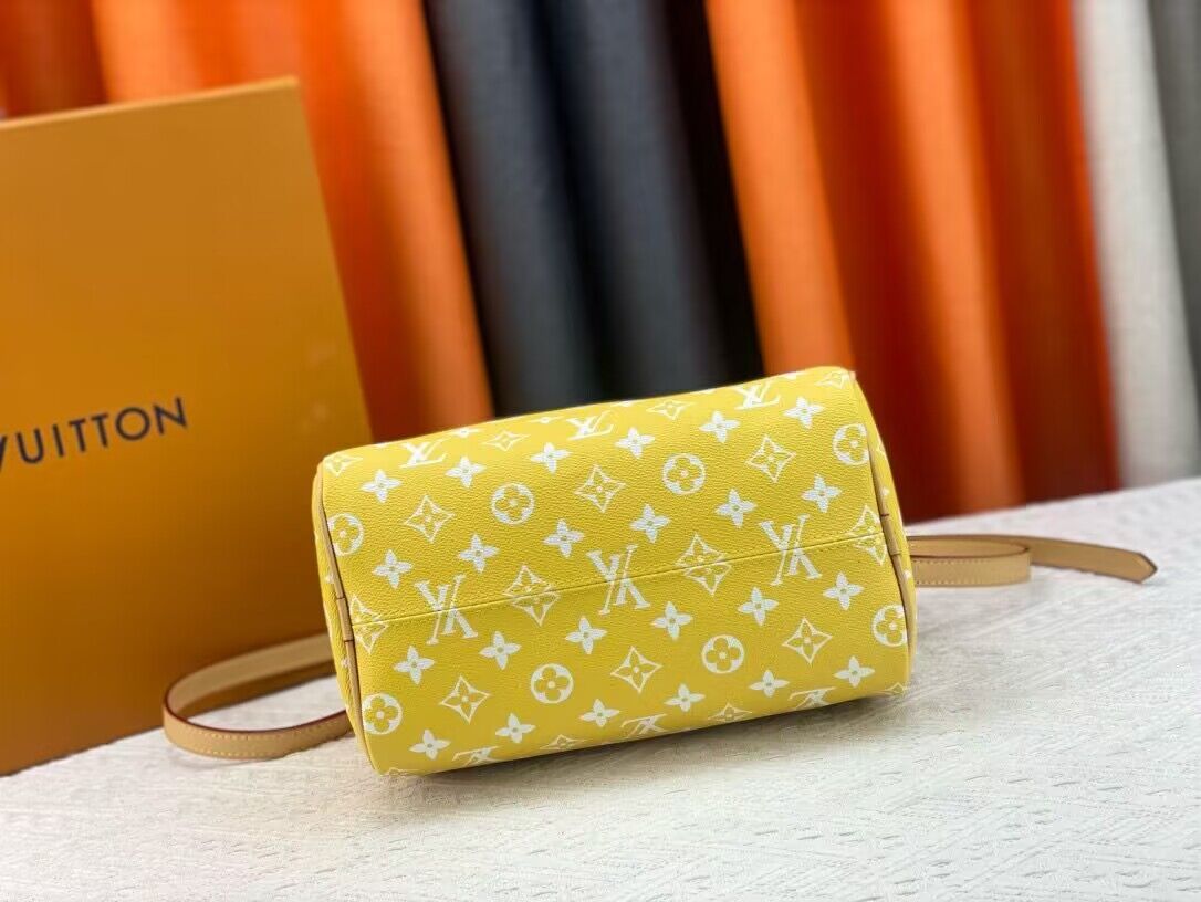 Louis Vuitton LV2024 Speedy 25 M24424 Yellow