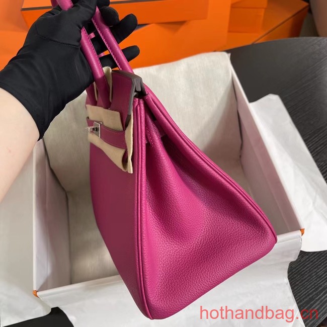 Hermes Original Togo Leather HB30O Fuchsia