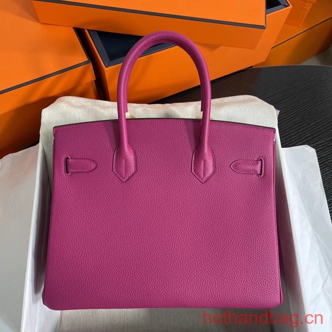 Hermes Original Togo Leather HB30O Fuchsia