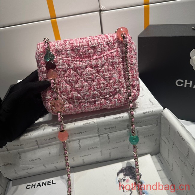 Chanel CLUTCH WITH CHAIN A23P PINK