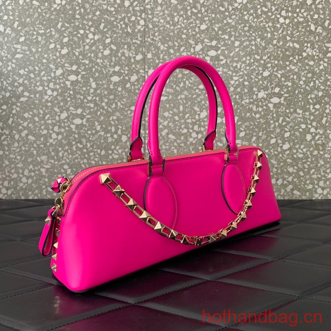 VALENTINO Rockstud calfskin bag KSE0NO pink