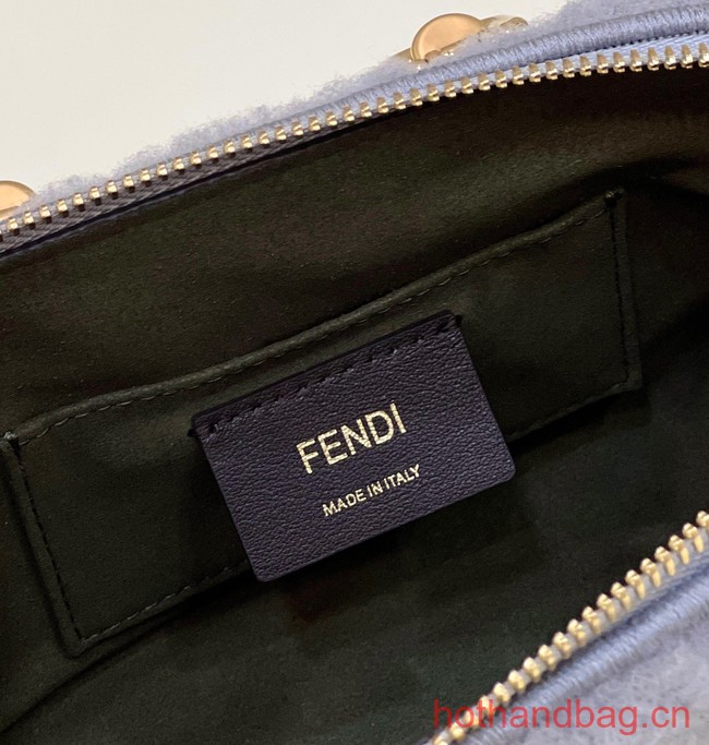Fendi By The Way Mini Small Boston bag 8BS067 gray