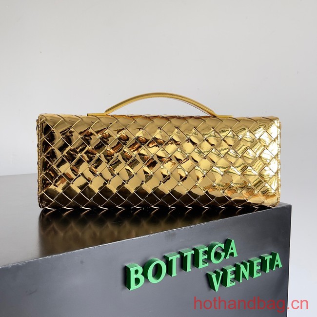 Bottega Veneta Long Clutch Andiamo With Handle 741511 gold 