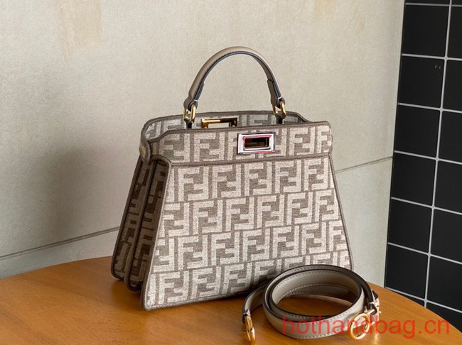 Fendi Peekaboo ISeeU Petite 8BN335 white