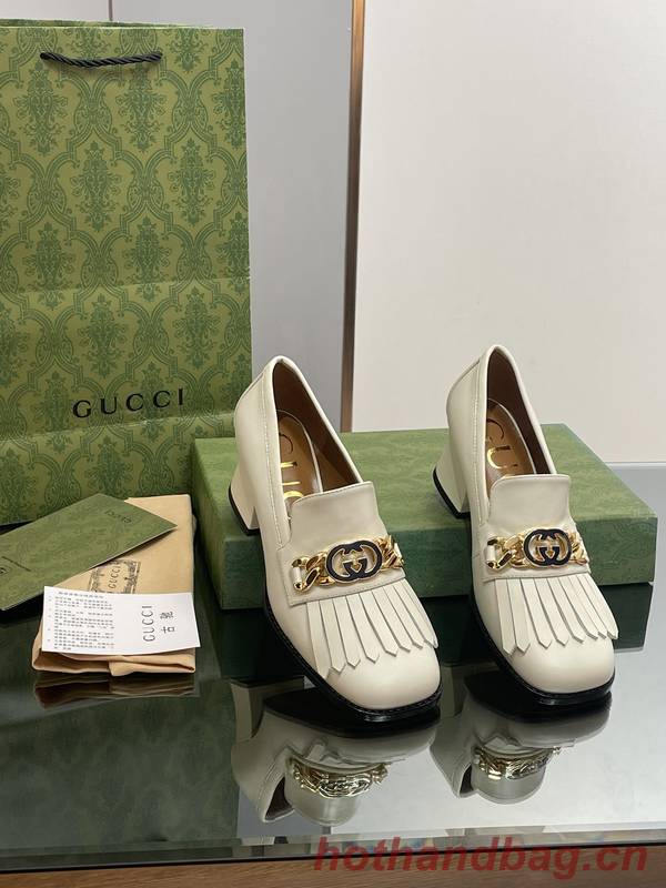 Gucci Shoes GUS00355 Heel 5.5CM