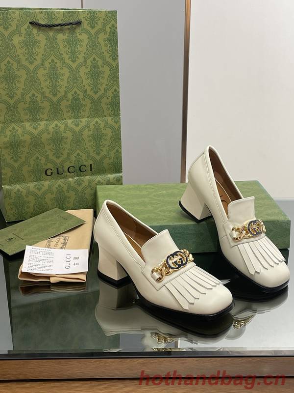 Gucci Shoes GUS00355 Heel 5.5CM
