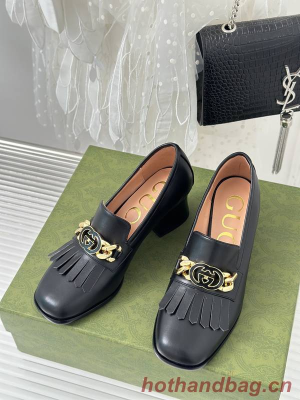 Gucci Shoes GUS00386 Heel 5.5CM