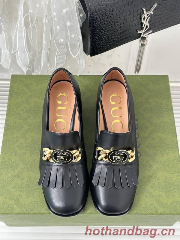 Gucci Shoes GUS00386 Heel 5.5CM