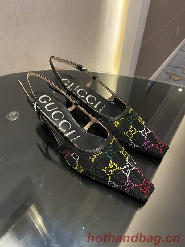 Gucci Shoes GUS00463 Heel 3.5CM