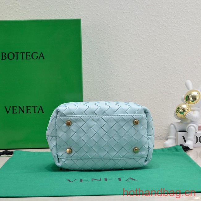 Bottega Veneta Mini Bauletto 764535 Teal washed