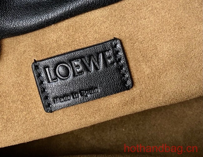 Loewe Mini Napa Leather Flamenco clutch 26941 black