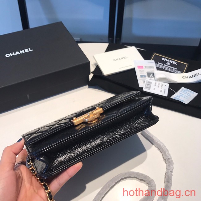 Chanel CLUTCH WITH CHAIN 81414 black