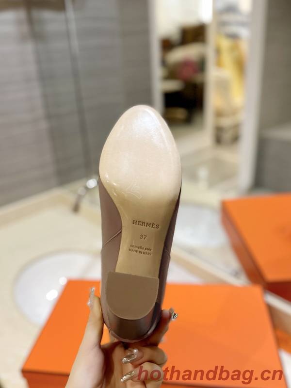 Hermes Shoes HMS00313 Heel 8.5CM