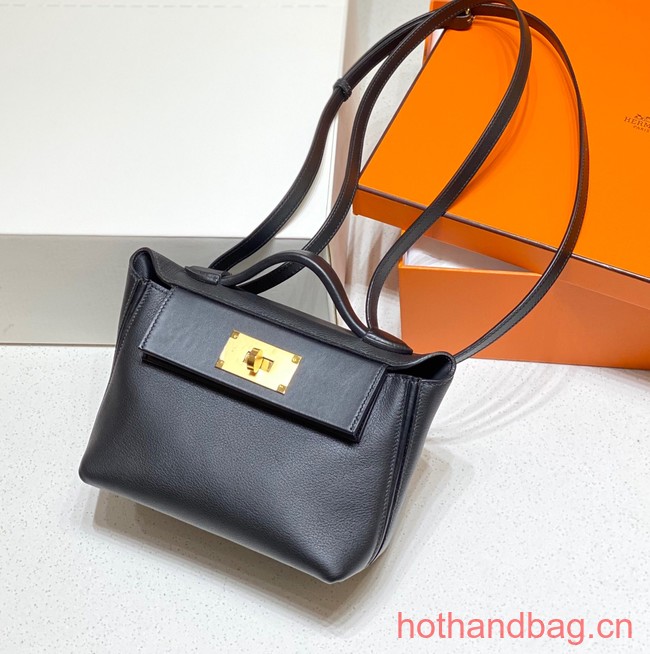 Hermes Original Togo Leather Bag H3621 black