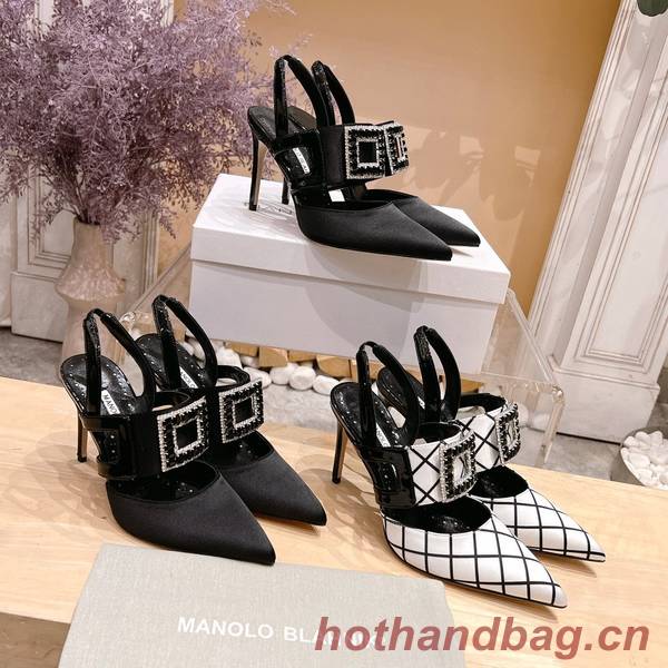 Manolo Blahnik Shoes MBS00048 Heel 10CM