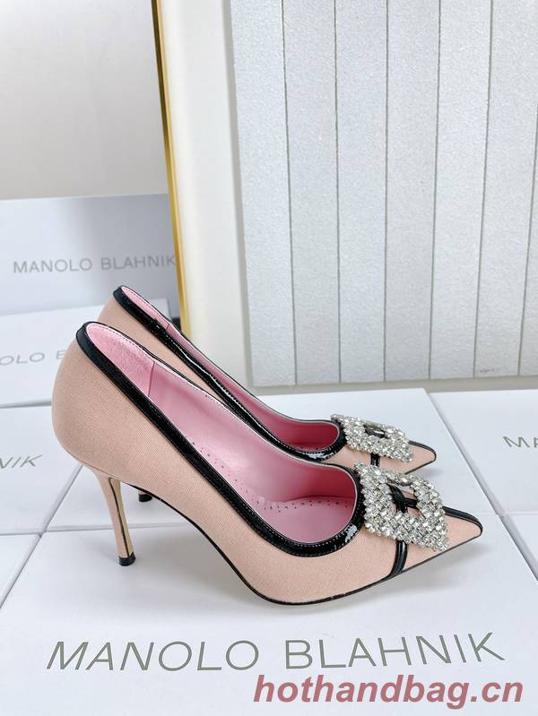 Manolo Blahnik Shoes MBS00054 Heel 10CM