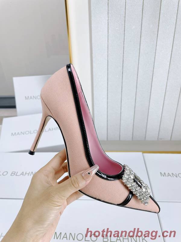 Manolo Blahnik Shoes MBS00054 Heel 10CM