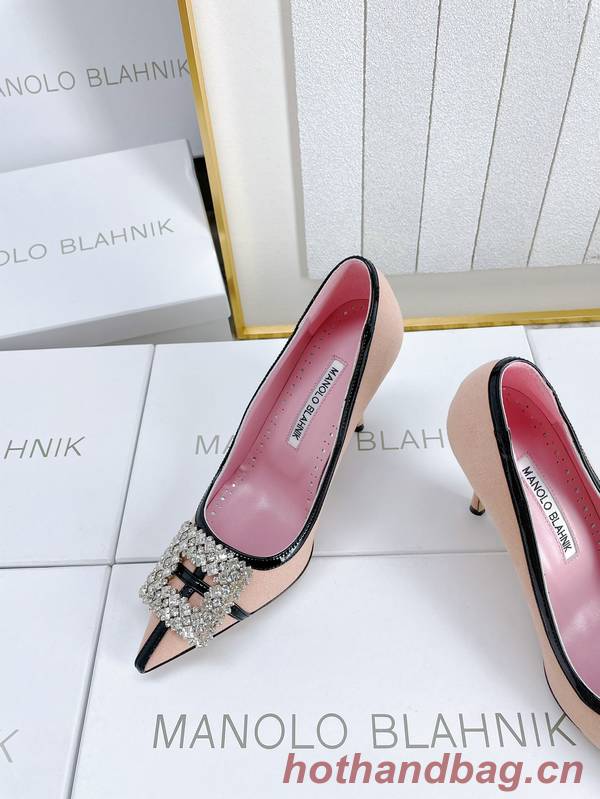 Manolo Blahnik Shoes MBS00054 Heel 10CM