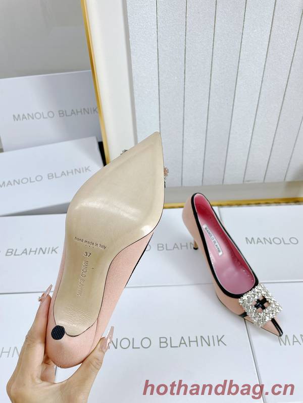 Manolo Blahnik Shoes MBS00054 Heel 10CM