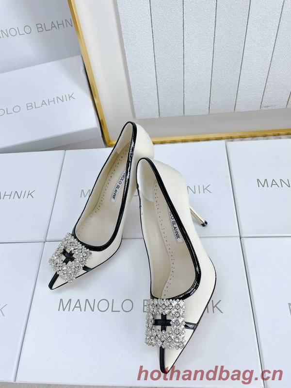 Manolo Blahnik Shoes MBS00055 Heel 10CM