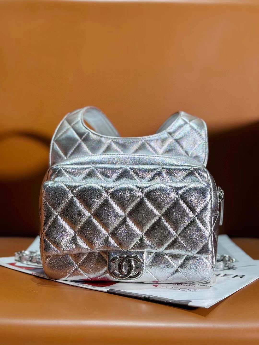 Chanel BACKPACK AS4621 Silver