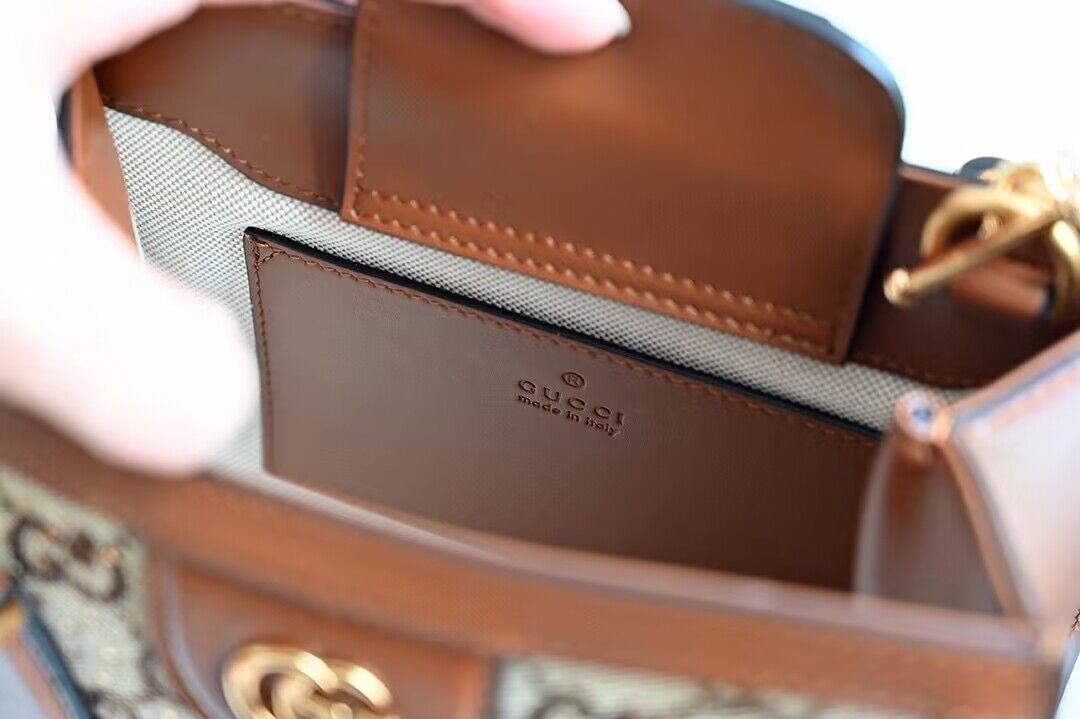 Gucci Diana Mini Bamboo Hanlde Bag 675800 Brown