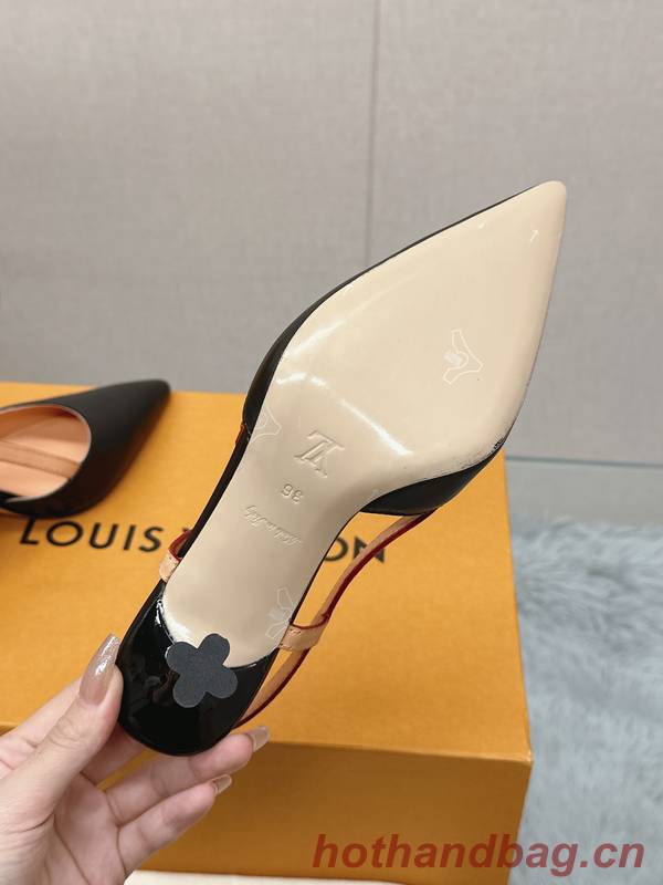 Louis Vuitton Shoes LVS00501 Heel 7.5CM