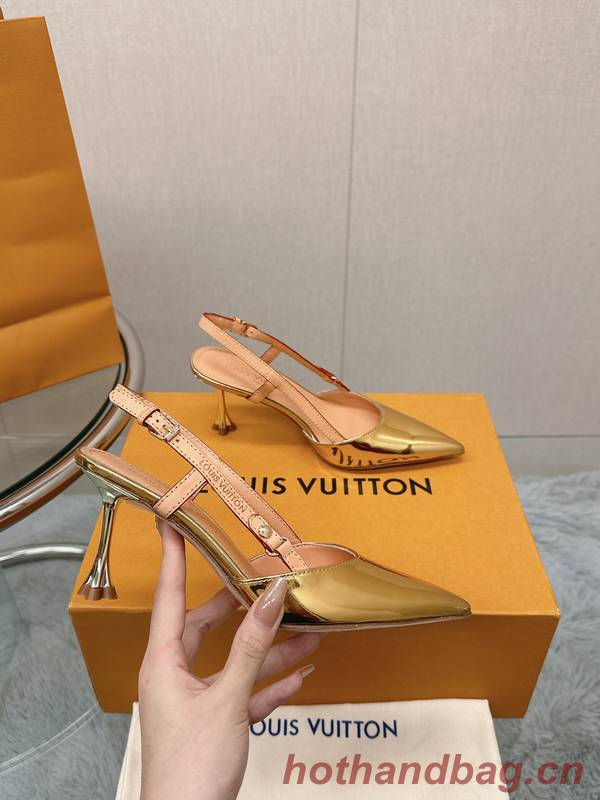 Louis Vuitton Shoes LVS00504 Heel 7.5CM