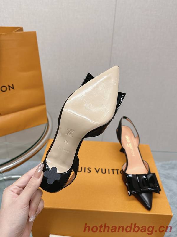 Louis Vuitton Shoes LVS00506 Heel 7.5CM