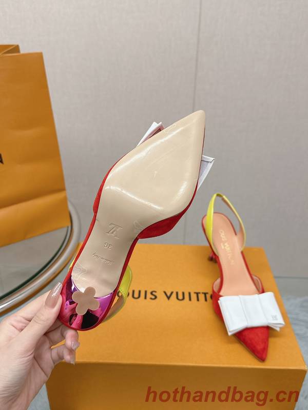 Louis Vuitton Shoes LVS00508 Heel 7.5CM