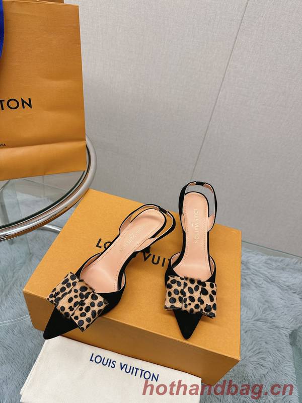 Louis Vuitton Shoes LVS00509 Heel 7.5CM