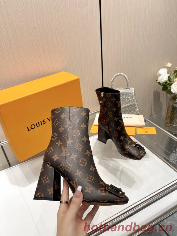 Louis Vuitton Shoes LVS00569 Heel 9CM