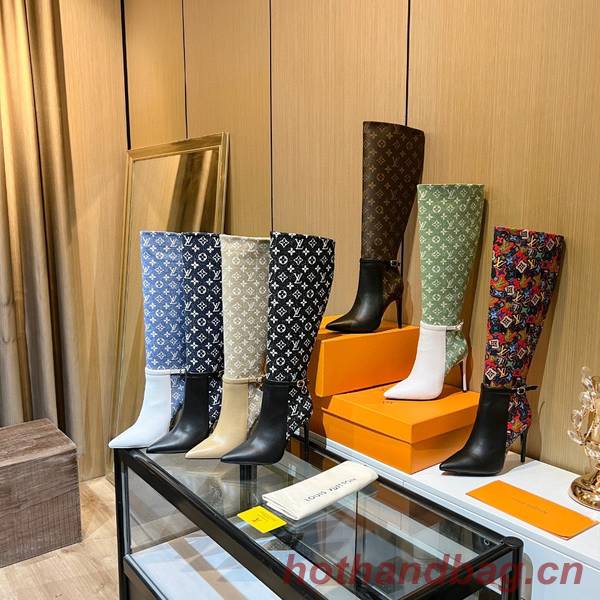 Louis Vuitton Shoes LVS00694 Heel 10.5CM