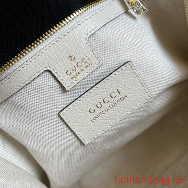 Gucci Ophidia top handle bag with Web 677367 Beige