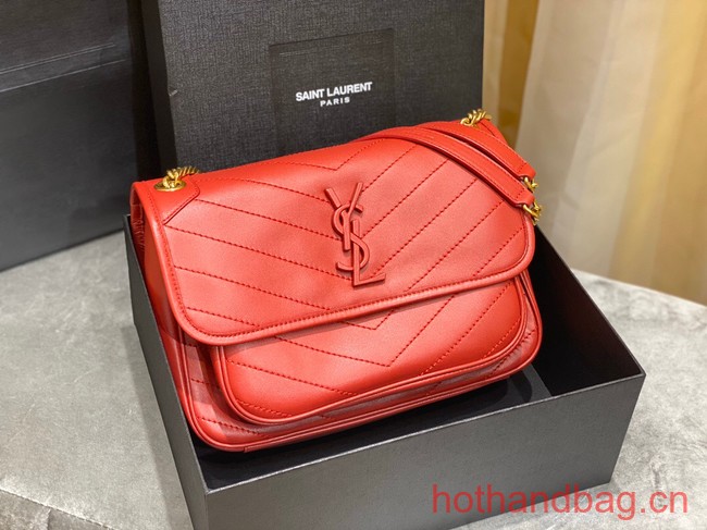Yves Saint Laurent Medium Niki Chain Bag 498894 red